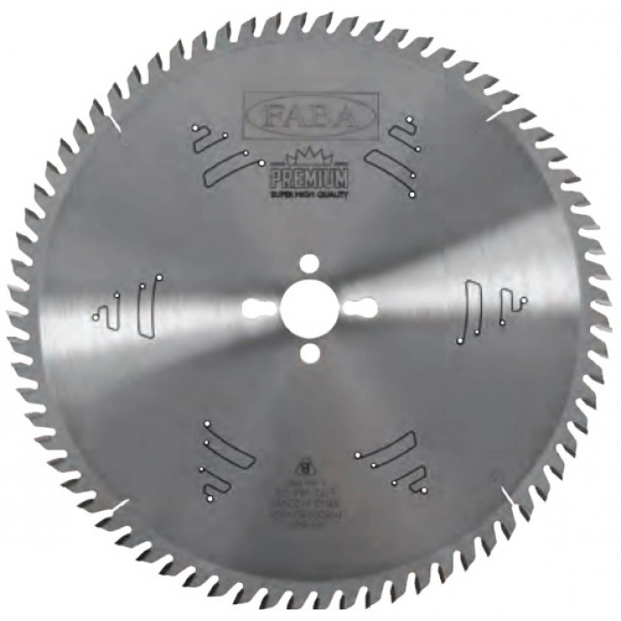 Диск пильный по ЛДСП, МДФ 300х30_3.2/2.2 Z60 GA FABA PI-506VT P0600010-15